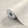 Hoopla Walls Palm Fan Wallpaper Linen