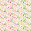 Ohpopsi Jardin Summer Ferns Wallpaper Coral Pink