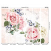 Origin Murals Roses & Sparkles Mural Rose Pink - Medium (300cm x 240cm)