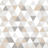 Origin Murals Geometric Mural Natural - Medium (300cm x 240cm)