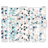 Origin Murals Geometry Mural Blush & Jade - Medium (300cm x 240cm)