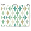 Origin Murals Green Formation Mural Sage - Medium (300cm x 240cm)
