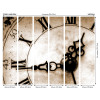 Origin Murals Timepiece Mural Sepia - Medium (300cm x 240cm)
