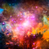 Origin Murals Galaxy Stars Mural Multi - Medium (300cm x 240cm)