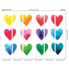 Origin Murals Colour My Heart Mural Multi - Medium (300cm x 240cm)