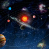 Origin Murals Solar System Mural Multi - Medium (300cm x 240cm)