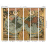 Origin Murals Vintage Map Mural Antique - Medium (300cm x 240cm)