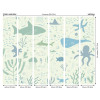 Origin Murals Underwater Adventures Mural Seafoam - Medium (300cm x 240cm)