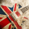 Origin Murals Rock Guitar Mural Sepia Multi - Medium (300cm x 240cm)