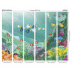 Origin Murals Under The Sea Adventure Mural Jade Green - Medium (300cm x 240cm)