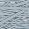 Origin Murals Striped Criss Cross Pattern Mural Blue - Medium (300cm x 240cm)