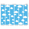 Origin Murals Cartoon Cloudy Sky Mural Blue - Medium (300cm x 240cm)