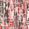 Origin Murals Letterpress Graffiti Mural Medium Red and Black (300cm x 240cm)