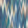 Origin Murals Ikat Zig Zag Mural Medium Indigo Blue (300cm x 240cm)