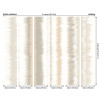 Origin Murals Linear Stripe Mural Medium Stone Grey (300cm x 240cm)