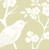 Origin Murals Blossom Trail Mural Medium Soft Green (300cm x 240cm)