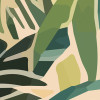 Origin Murals Pretty Palms Mural Medium Emerald Green (300cm x 240cm)