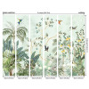 Origin Murals Lemon Tree Forest Mural Medium Forest Green (300cm x 240cm)