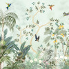 Origin Murals Lemon Tree Forest Mural Medium Forest Green (300cm x 240cm)