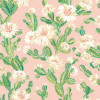 Ohpopsi Revive Cactus Bloom Wallpaper Coco Blush