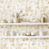 Ohpopsi Laid Bare Blossom Wallpaper Almond