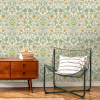 Holden Decor Vintage Floral Wallpaper Cream/ Ochre