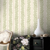 Holden Décor Foliage Stripe Cream / Blush Wallpaper