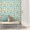 Ohpopsi Wild Tropica Wallpaperl Parrot Wallpaper Wilderness White