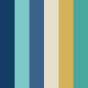 Ohpopsi So Stripey Rainbow Bloc Wallpaper Cobolt
