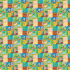 Ohpopsi When I Grow Up Down On The Farm Wallpaper Teal Twist