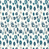 Ohpopsi Wild Animal Ikat Wallpaper Wilderness White & Serpentine