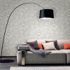 Architexture Leaves Wallpaper Silver