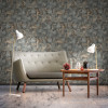 Architexture Tiled Marble Wallpaper Black