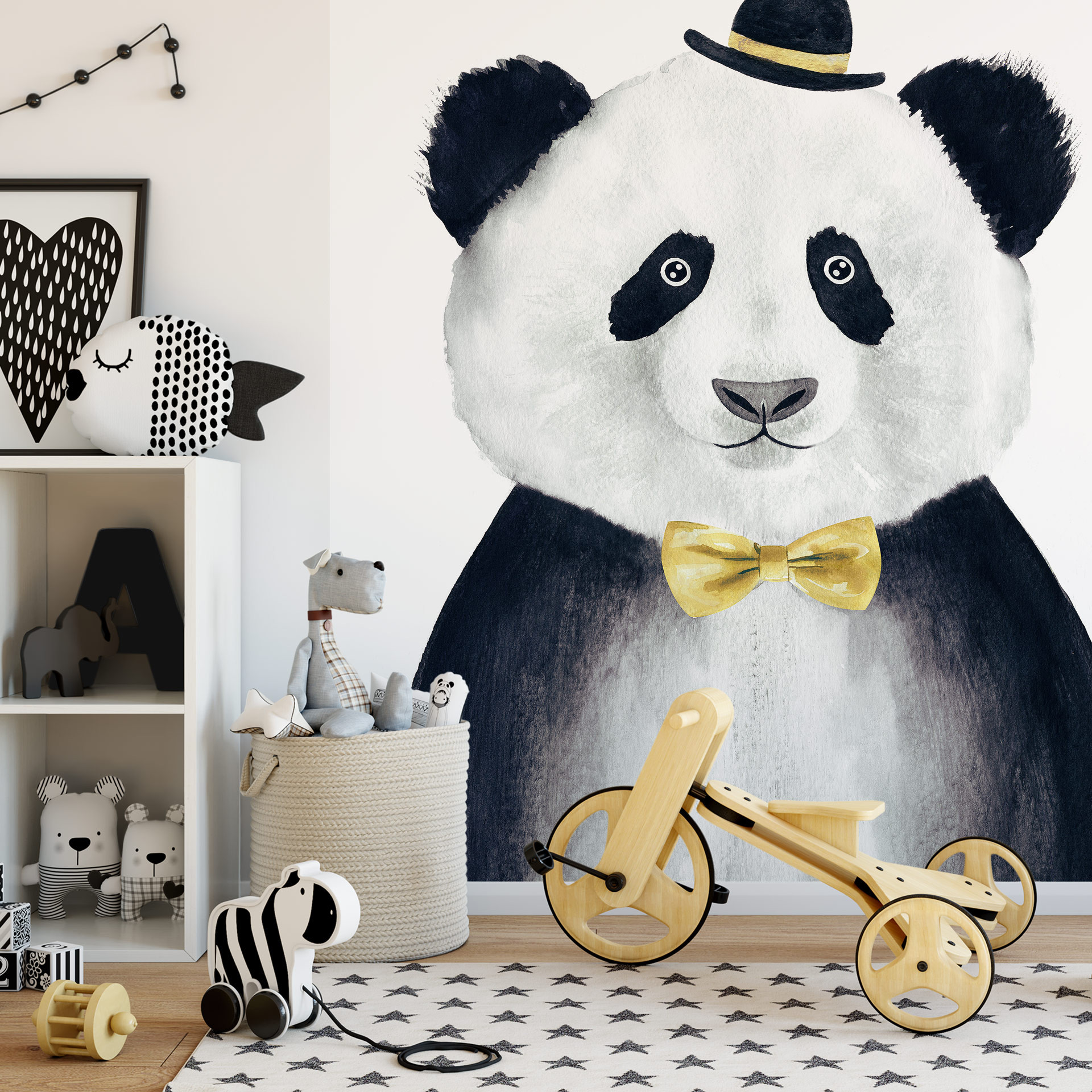 Decorating Supplies Direct Anaglypta Wall Mural Cuddly Gentleman 4