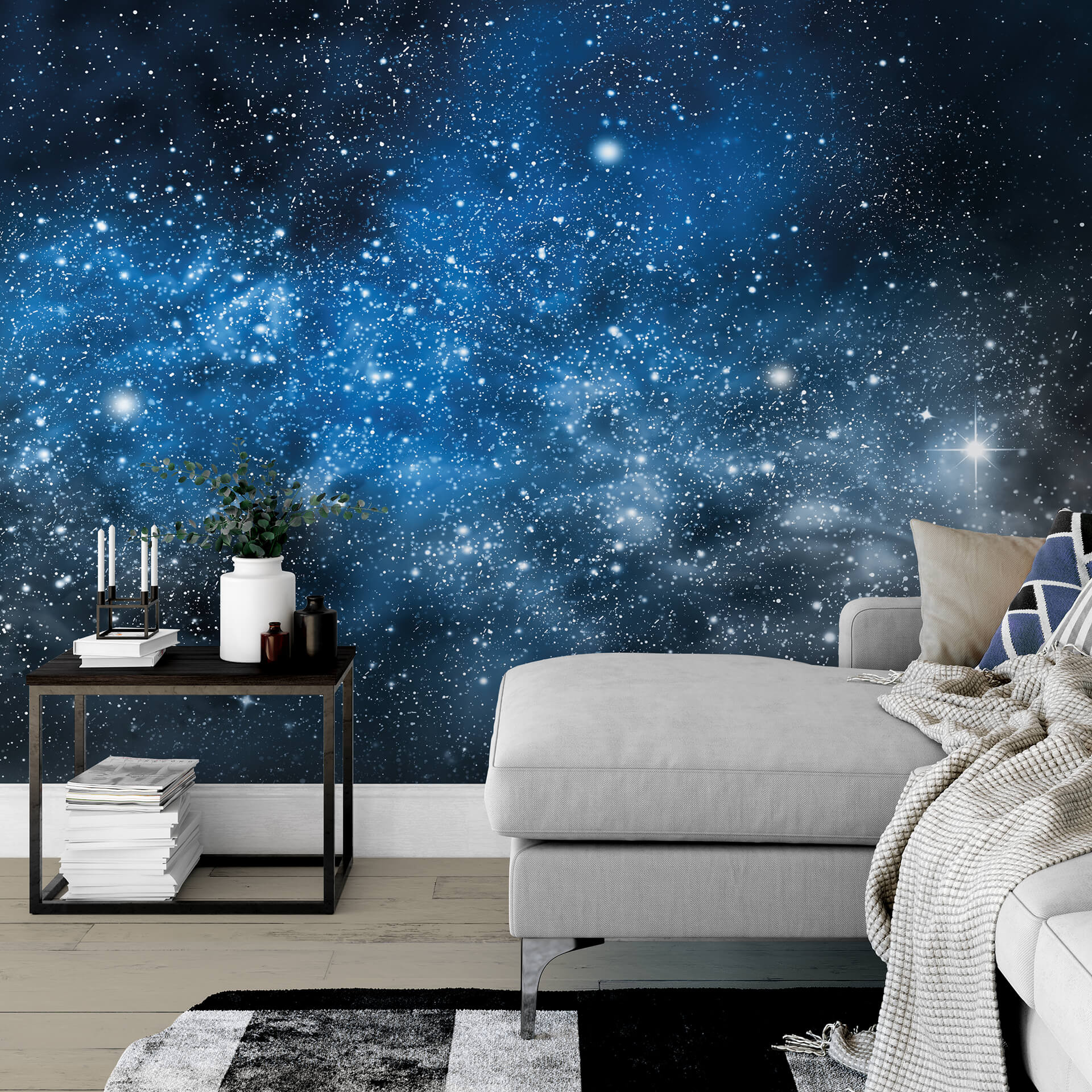 Decorating Supplies Direct Anaglypta Wall Mural Calm Cosmos 8 Panel